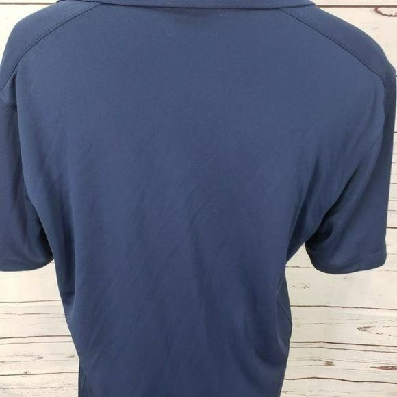 Nike Golf Men’s Dri Fit Navy Polo Short Sleeve Shirt Size Medium - Picture 7 of 9